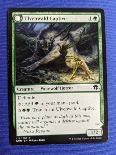 Mtg ulvenwald captive - ulvenwald,